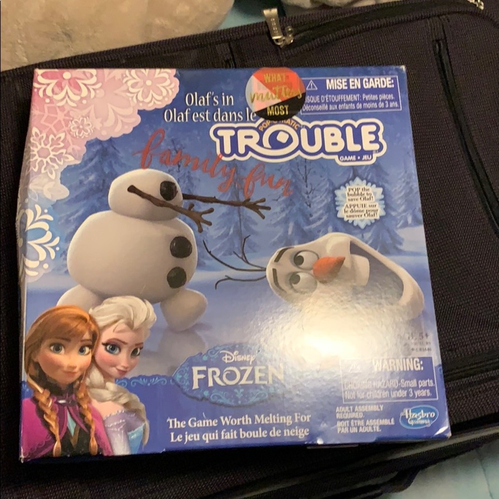 Frozen TROUBLE game